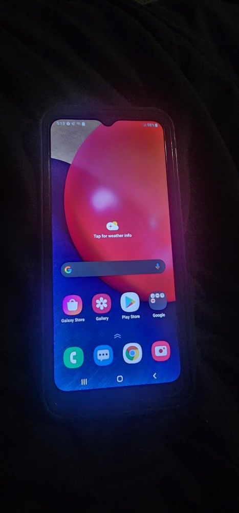 Samsung Galaxy A02s w/ Case