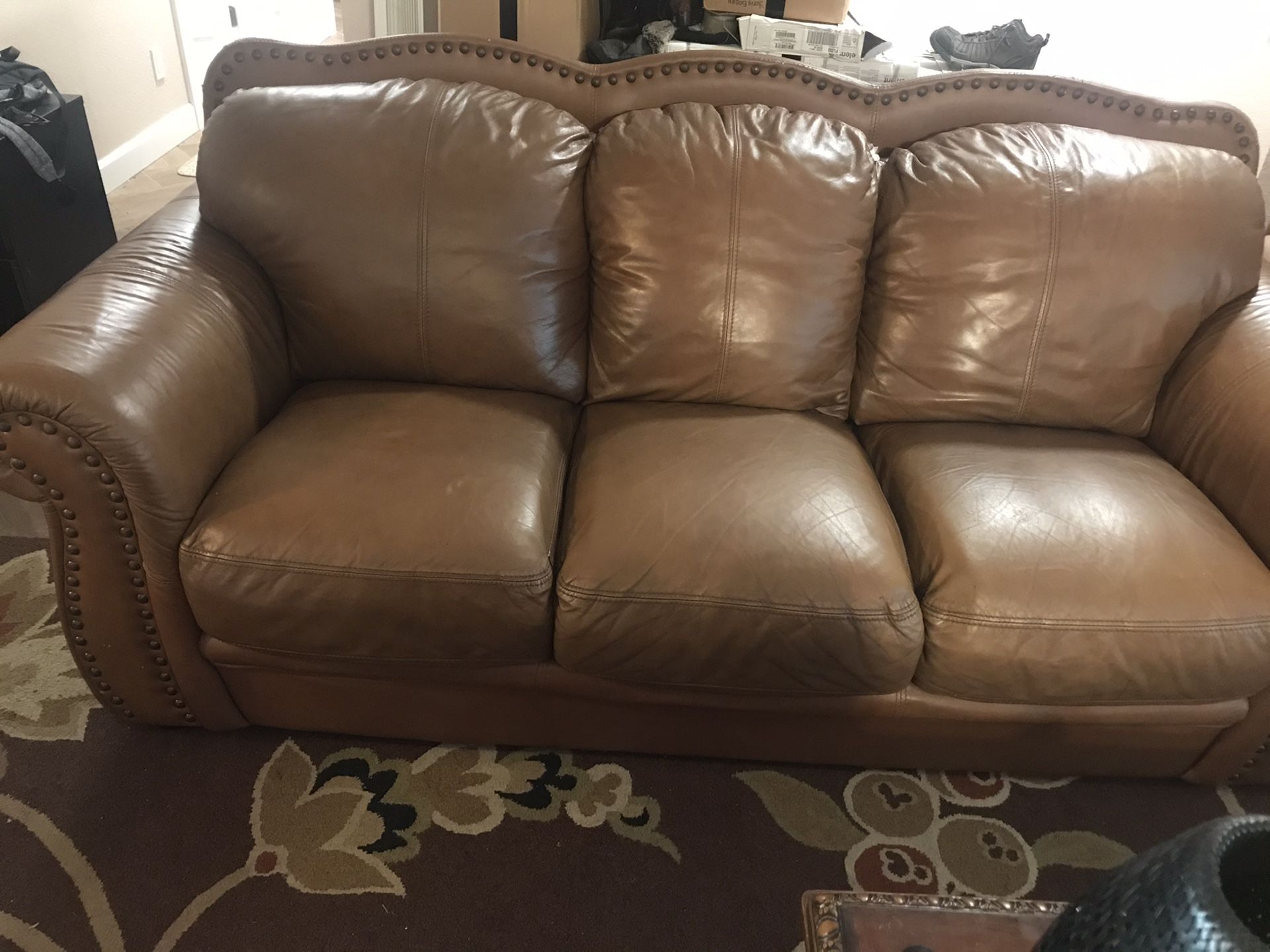 3 brown leather couches for Sale in Vancouver, WA OfferUp