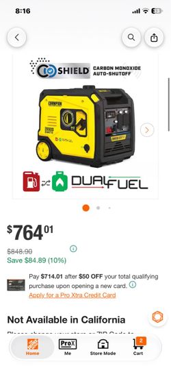 Brand new Campion 5500 W Generator