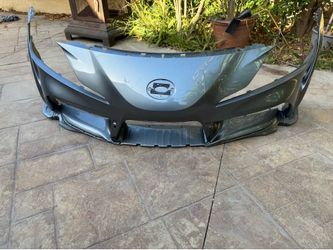 Toyota Supra A90/A91 Front Bumper OEM Style – Damaged”