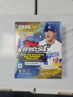 2026 Topps Finest Mega Boxes Sealed