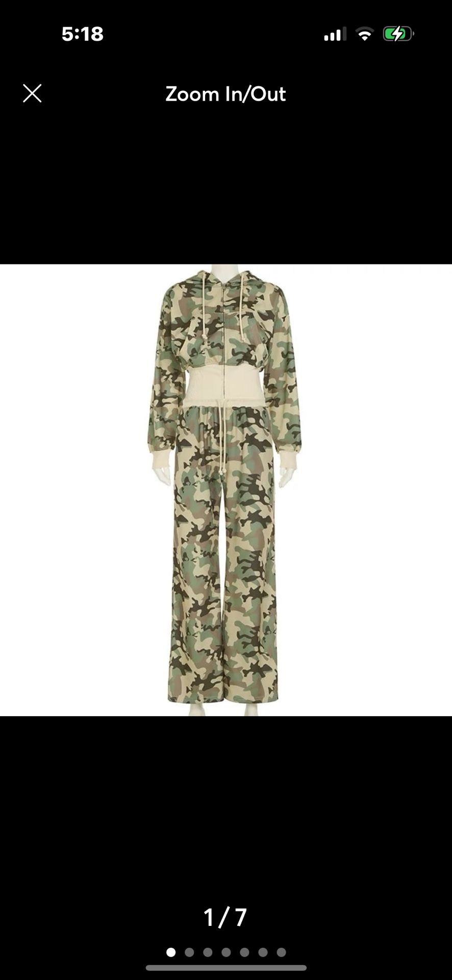 Camo tracksuit