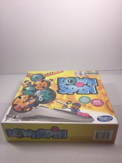 Downspin By Hasbro Games Kids Ages 7 Up Thinking Game Fun For All
