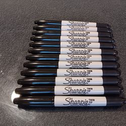 SHARPIES.  TWIN TIP AND METALIC .ASSORTED COLORS 