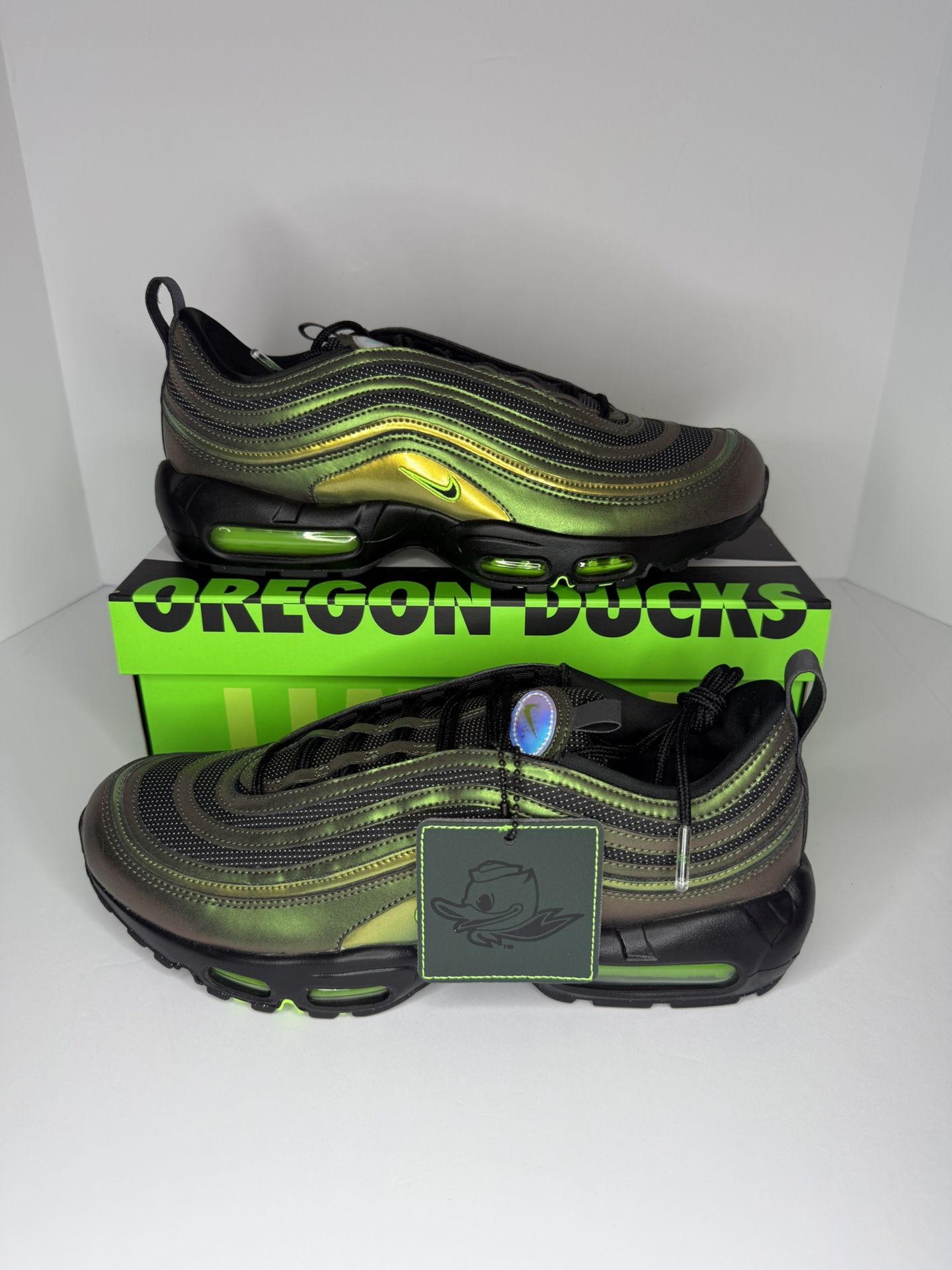 Brand New Nike Air Max 95/97 “Ducks of a Feather Storm” Size