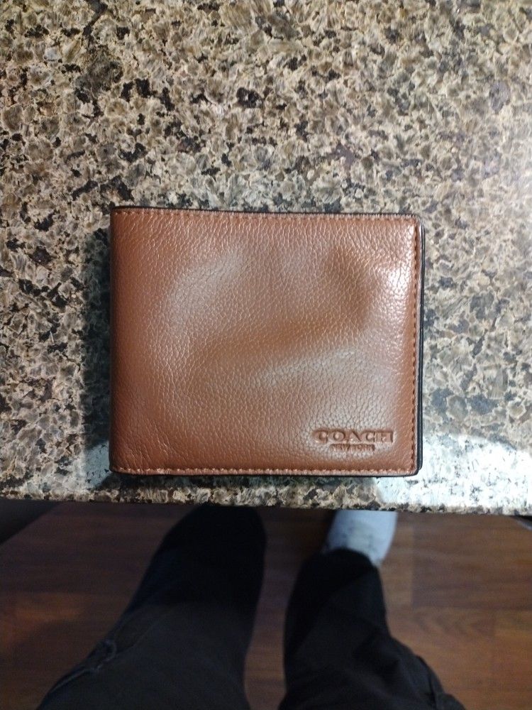 Men's COACH Wallet Brown