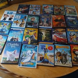 Kids Dvds All In Good Working Condition