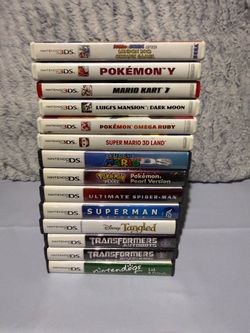 Nintendo DS/3DS Games Mixed Lot, (CIB/Tested/Authentic)
