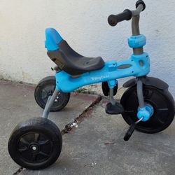 Tricycoo Tricycle. Adjustable Seat. Flip Down Foot Rest.  Thick Wheels.  For Toddler/Children. Kids Trike. Gently Used.