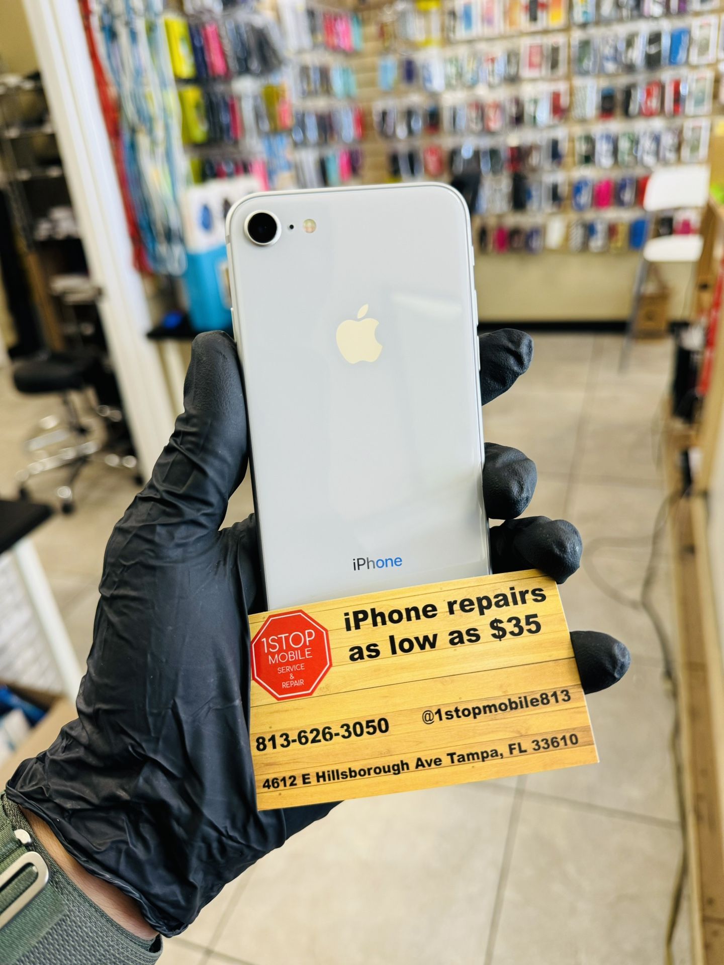 iPhone 8 Unlocked Like New With Screen Protector