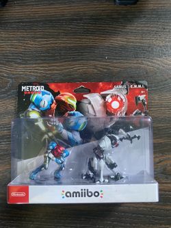 Metroid Dread Amiibo Figurine 2 Pack