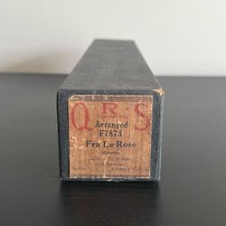 QRS Piano Player Roll Fra Le Rose F7878 Giosue Buzzolani Mazurka Italian
