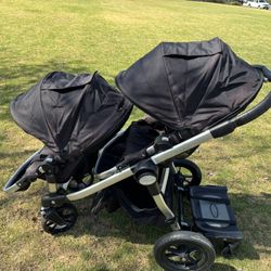 City Select Baby Jogger Double Stroller With Glider Board 