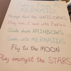 Girls Picture 2ft L X 20"w