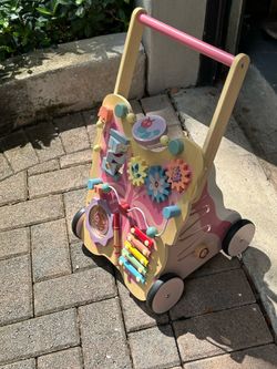 Wooden Butterfly Baby Activity Walker