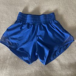 Women’s Blue Athletic Shorts