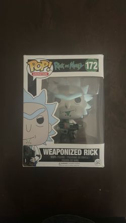 Weaponized Rick Funko pop