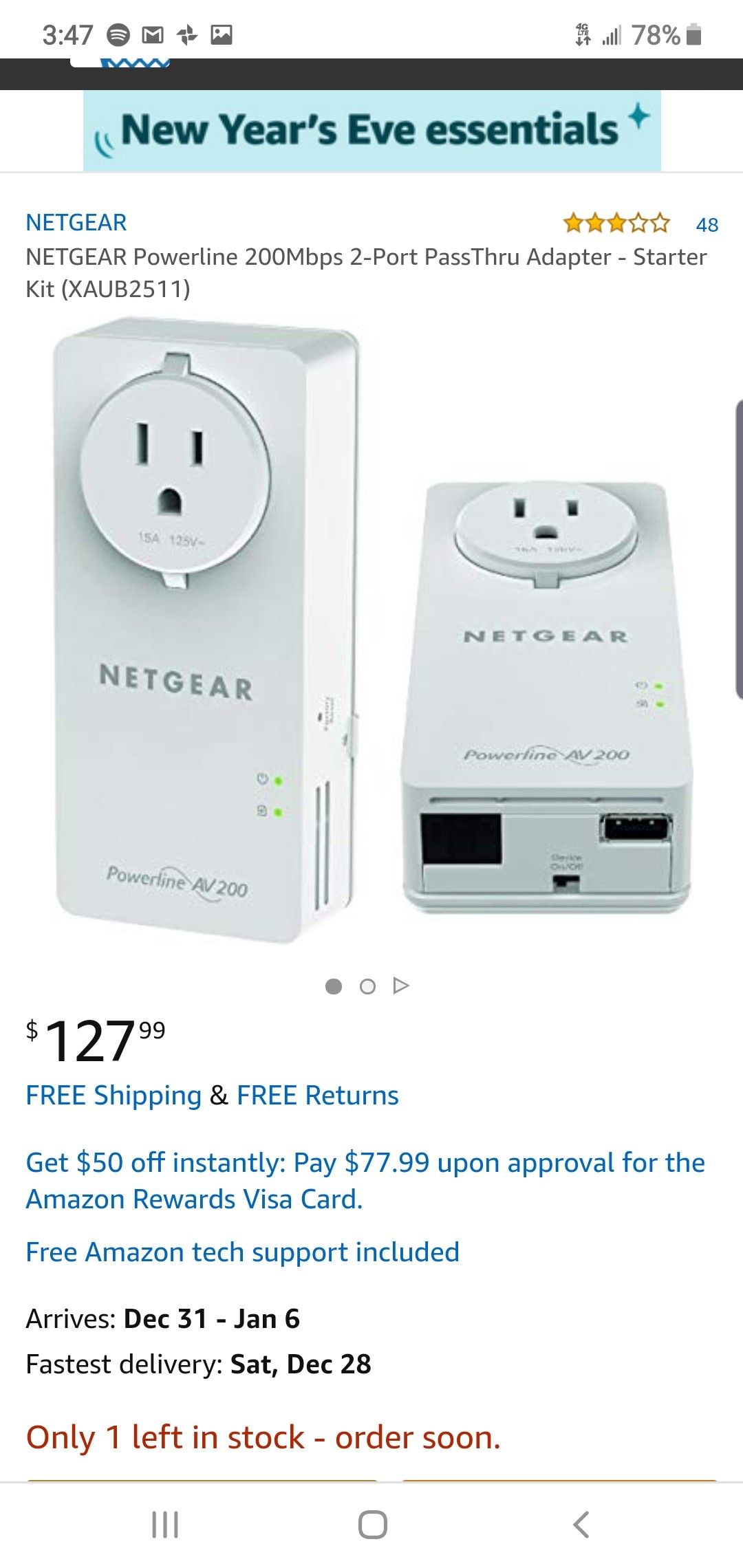 Brand new netgear music extender