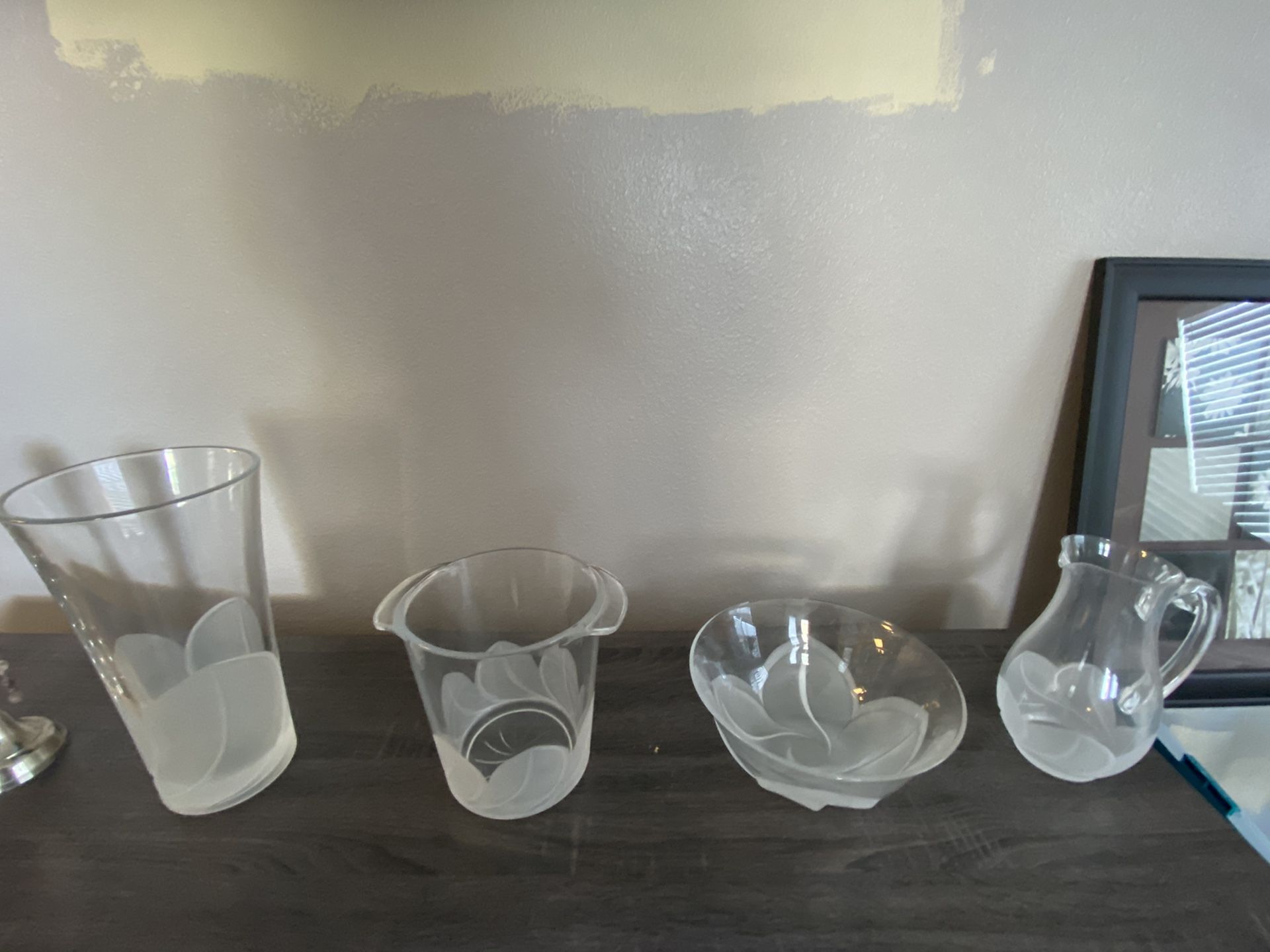 Crystal vases