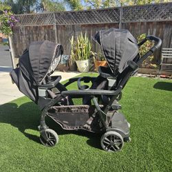 Double Sit-and-Stand Stroller