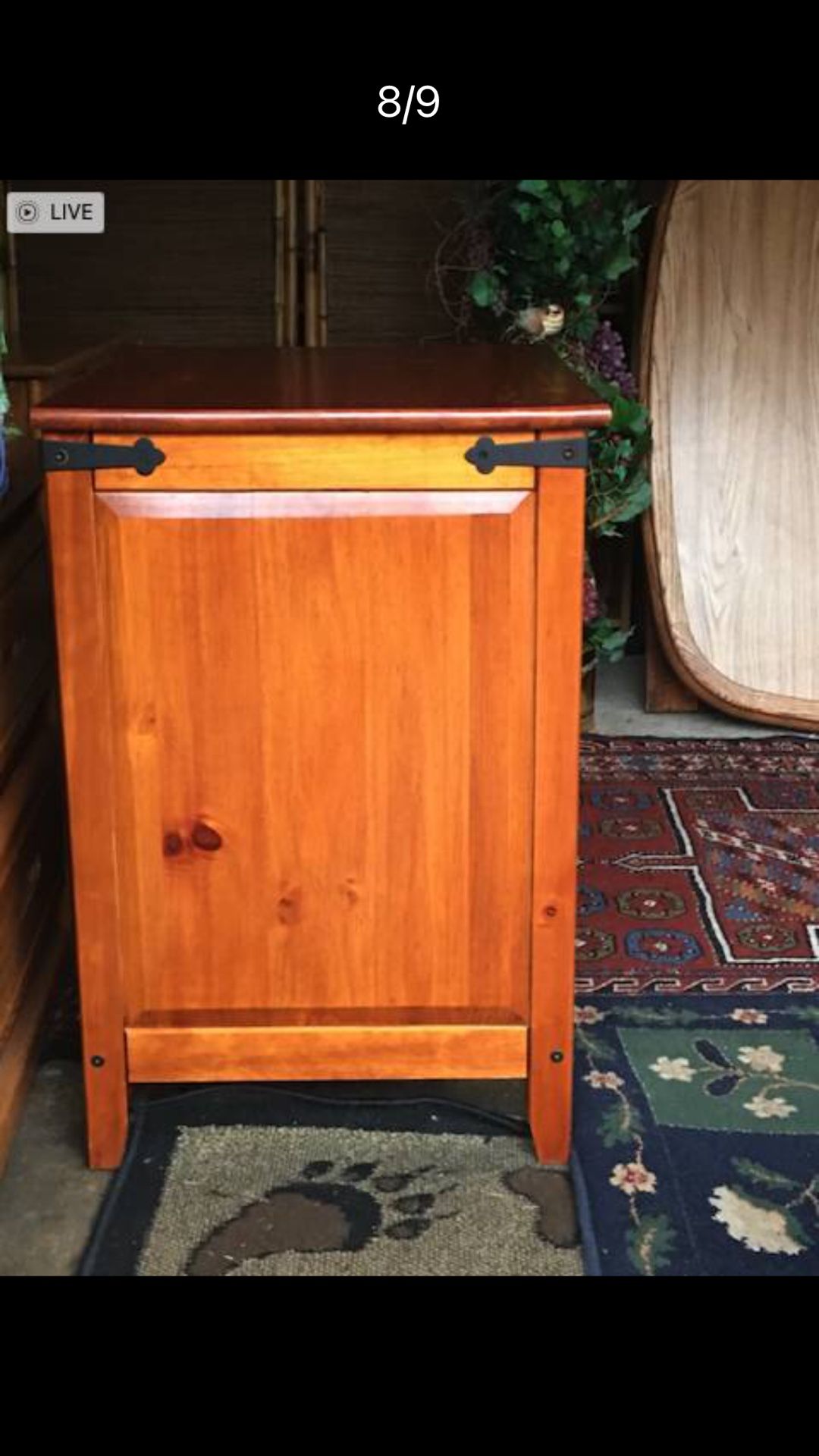 Rustic Style Solid wood (removable) 28H x 24 x 18 for