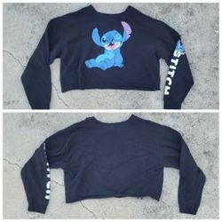 Disney Lilo & Stitch Cropped Sweatshirt