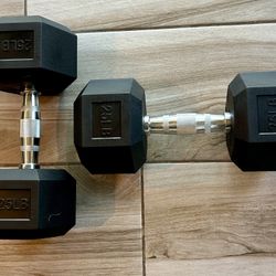 25 lb Dumbbells - New