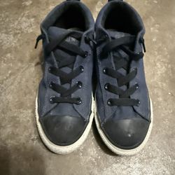 Blue Hi-top Converse Size 3