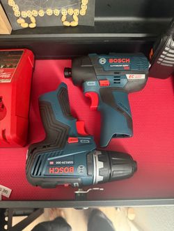 Bosch 12V Cordless Drill and Impact Driver Set
