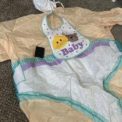 Inflatable baby costume