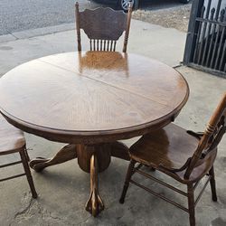 1 Table 3 Chair  