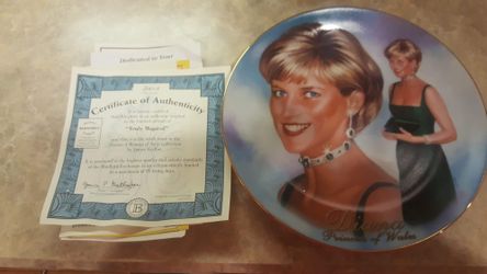 Princess Diana collection of plates