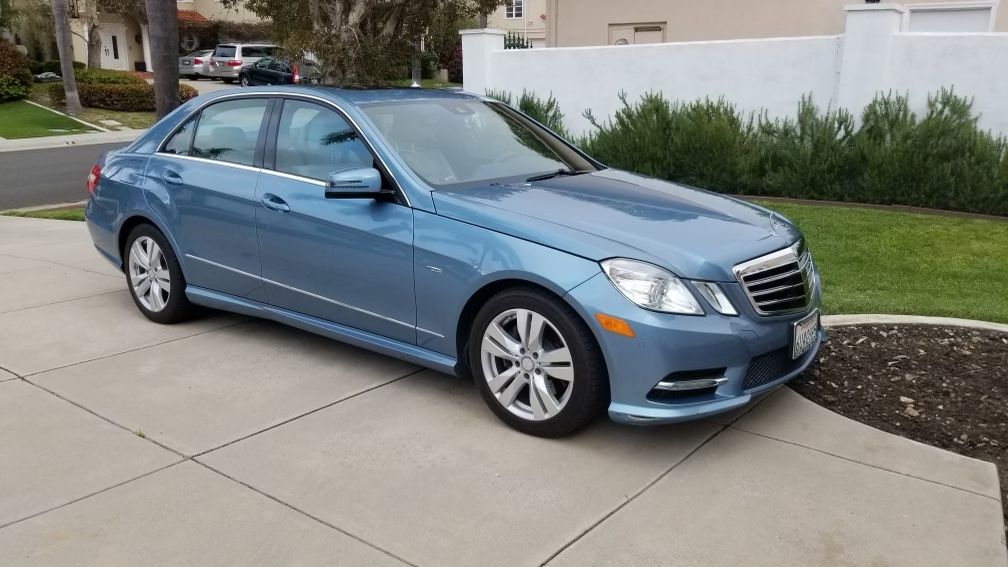 Blue Mercedes