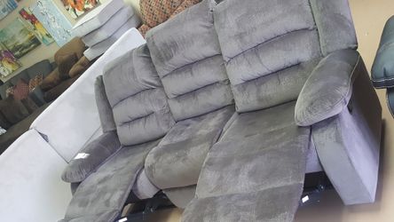 get new sofa and loveseat both recline