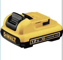 DeWalt 12v max lithium ion battery