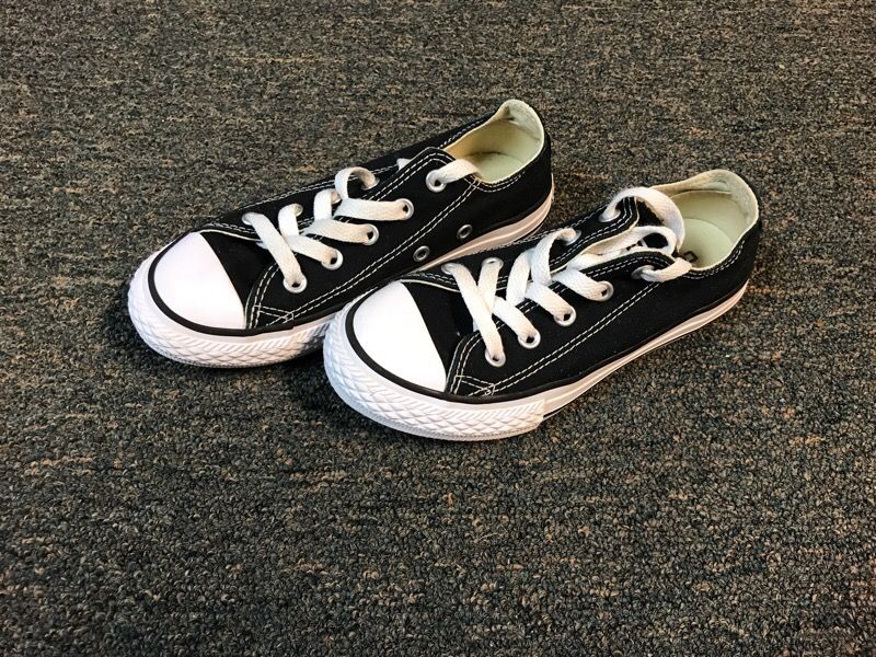 boys Converse All-Stars size 12 like new