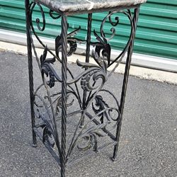 Vintage Metal Plant Stand 