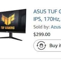 ASUS TUF 32” QHD Gaming Monitor