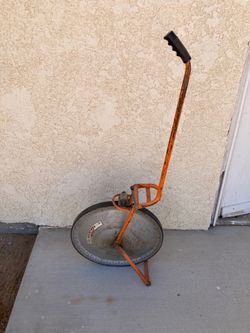 Measuring wheel, non-digital