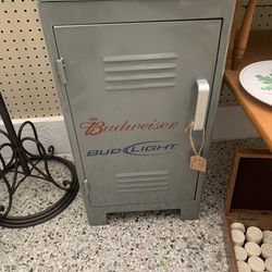 Vintage BudWeiser Locker/Cooler  Antique Thomas The Train Jar