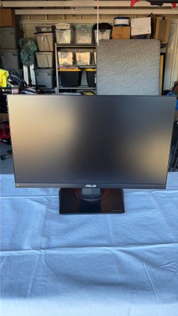 24 inch 1080p 144hz ASUS Tuff gaming monitor with stand and power cable