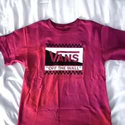 Boys vans short sleeve shirt 