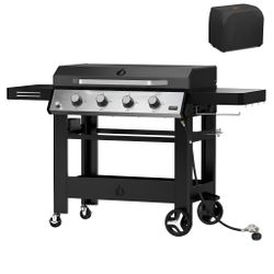ONLYFIRE GRILLS 4-Burner Propane Gas Griddle