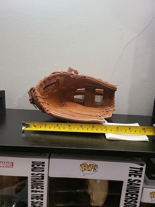 Franklin Youth Baseball Glove 4629 Signature Series Leather Mitt Cecil Fielder