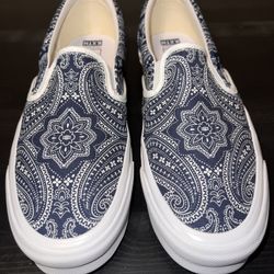 Kith x Vans Vault Classic Slip-On LX 'Paisley' Size 12