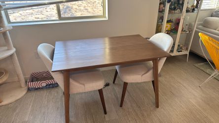 Dining Table + 2 chairs