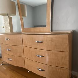 Spectra Bedroom Collection Dresser, Mirror And Nightstand 
