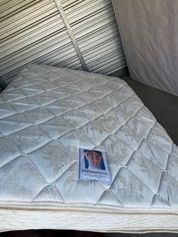 Free mattress and mattress foundation