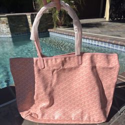 Pink Large Tote Bag