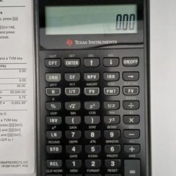 BA II Plus Professional Calculator 